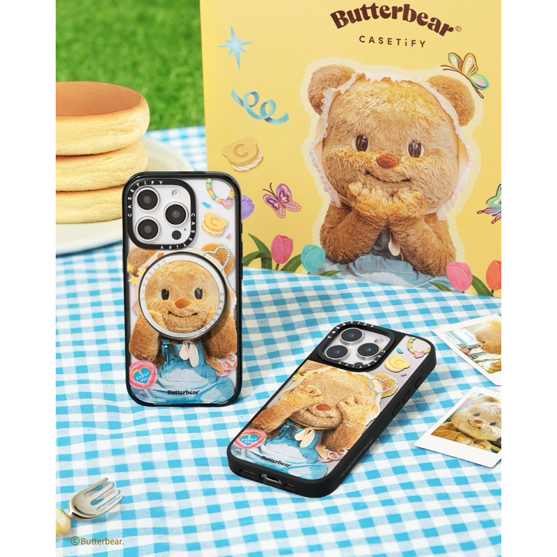 CASETIFY Butterbear 16PM/16Pro/15/15Plus/14PM/14/13Pro/12Pro พรีออเดอร์