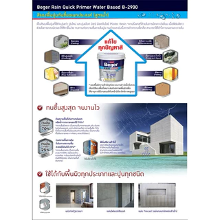สีรองพื้นปูนอเนกประสงค์ เบเยอร์ เรนควิก ไพรเมอร์ บี-2900