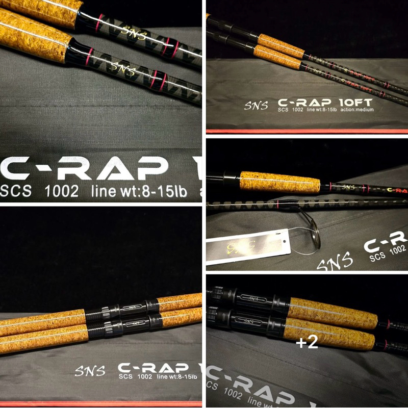 SNS C-RAP ซีแร๊พ คันปลาเกล็ด ปลานิล สปิ๋ว คันเบ็ด เอสเอ็นเอส