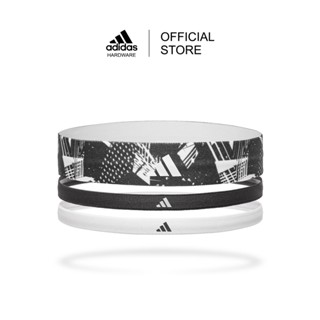 adidas ที่คาดผม (กราฟิก) สีขาว, สีดำ / Hairbands (Graphic) B…