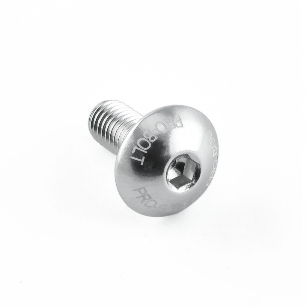 Pro-Bolt อลูมิเนียม หัวโดมสกรีนโลโก้  M5x12,16,20,25mm ราคา ถูกที่สุด ดีลบีเคเค แกลเลอรีภาพที่ 8