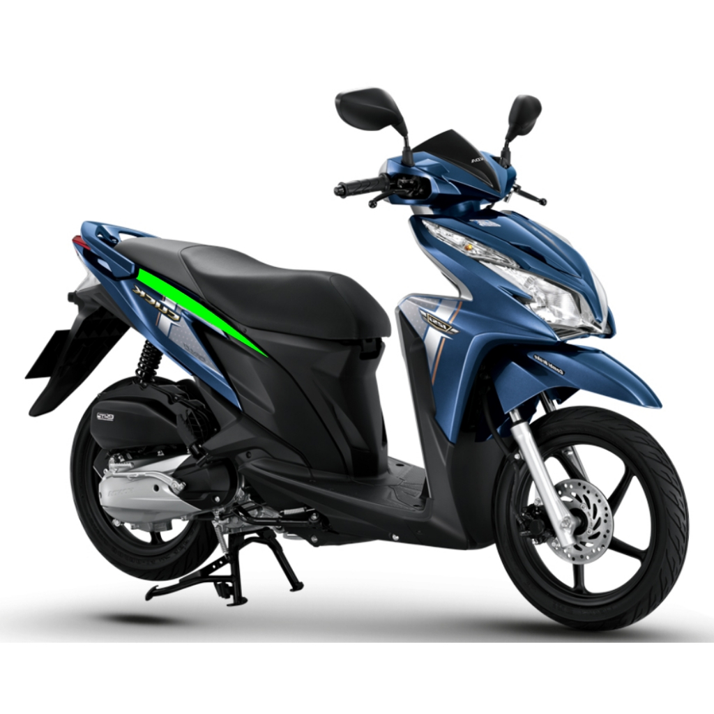 CLICK 125i 2012-2014 สติ๊กเกอร์แต่ง ครอบฝาข้าง CLICK 125i 2012-2014 สติ๊กเกอร์เกรดพรีเมี่ยม