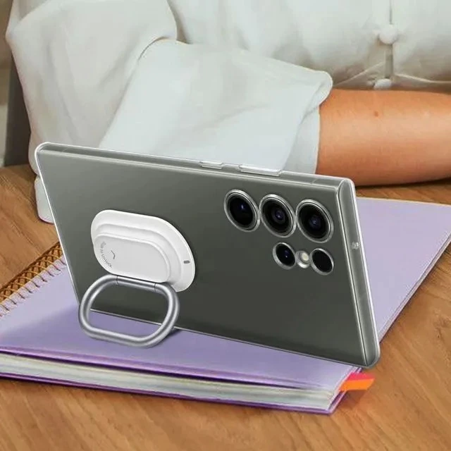 Samsung Galaxy S23 Ultra 5G Clear Gadget Case เคสขาตั้ง thumbnail 4