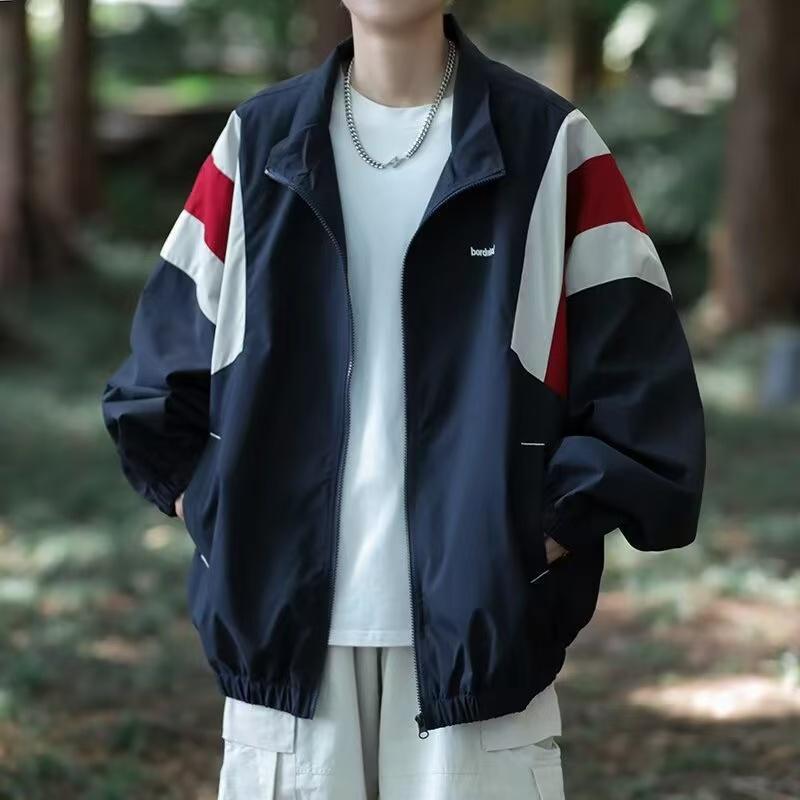 เสื้อแจ็คเก็ตผ้าร่ม มีซิป มีซับใน Clothing Man ผู้ชาย กรม Jackets 647