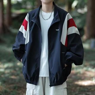 เสื้อแจ็คเก็ตผ้าร่ม มีซิป มีซับใน Clothing Man ผู้ชาย กรม Ja…