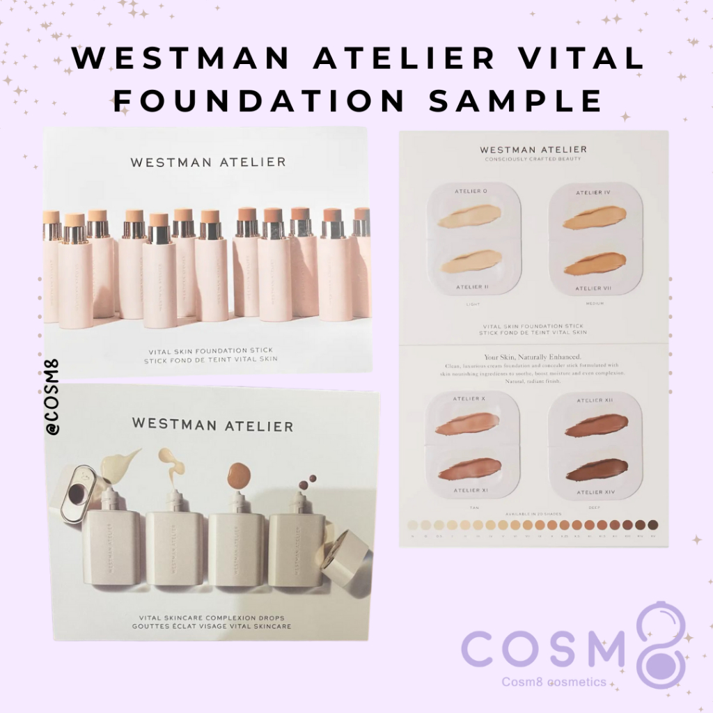 ✅พร้อมส่ง✅แท้ Westman Atelier Foundation Tester 8 สี **TESTER**