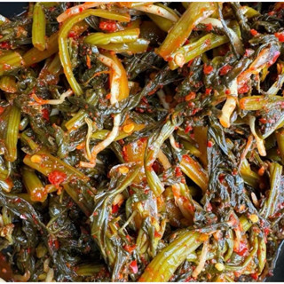 ผักวาซาบิดองหอมๆฉุนๆมีกลิ่นผักวาซาบิหอมๆเฉพาะตัวเปรี้ยวนําหว…