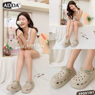รองเท้าแตะ รองเท้าลำลอง สำหรับผู้หญิง ADDA รุ่น 59G01W1 (ไซส…