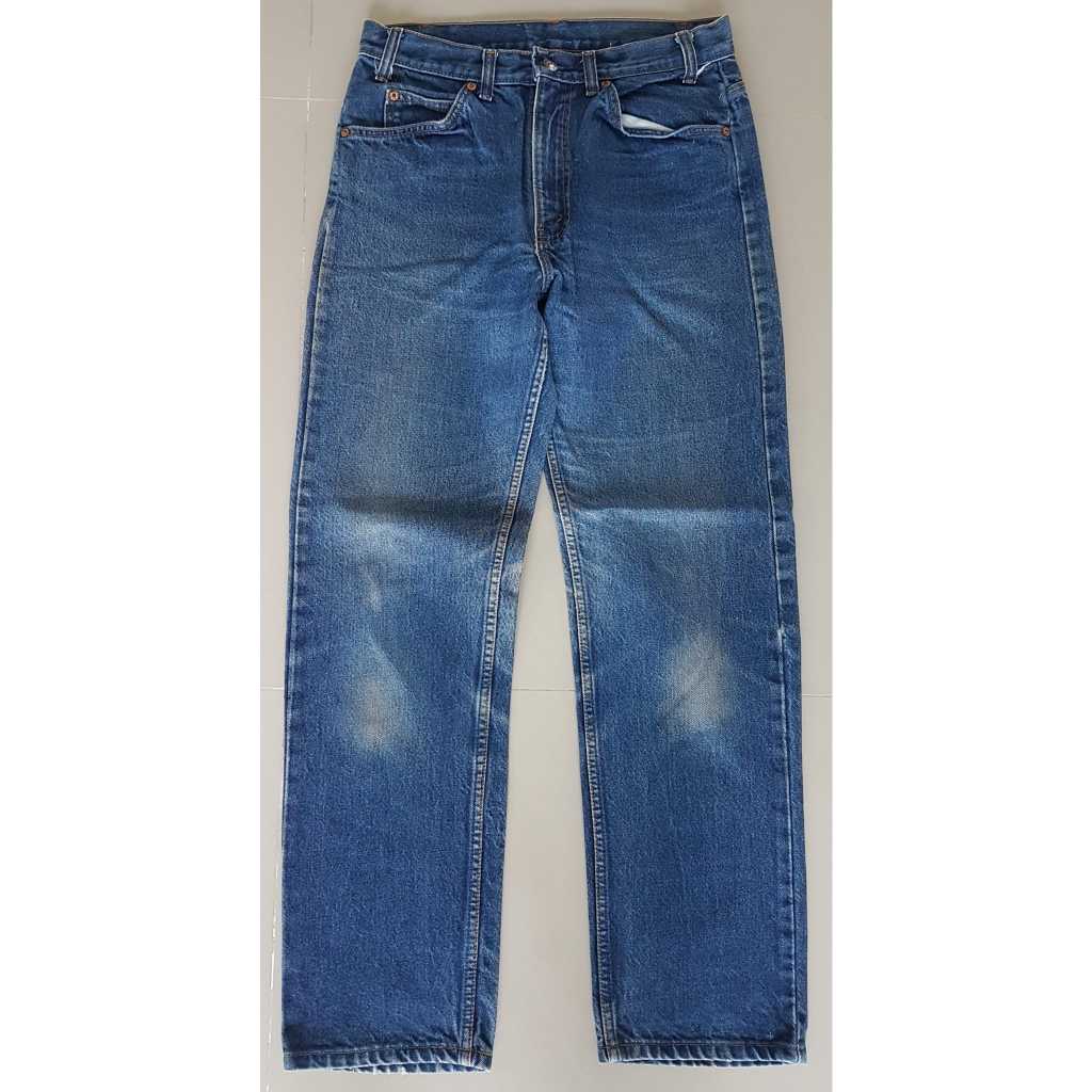 กางเกงยีนส์มือสองป้ายส้ม  L505 Size W31(I2319)