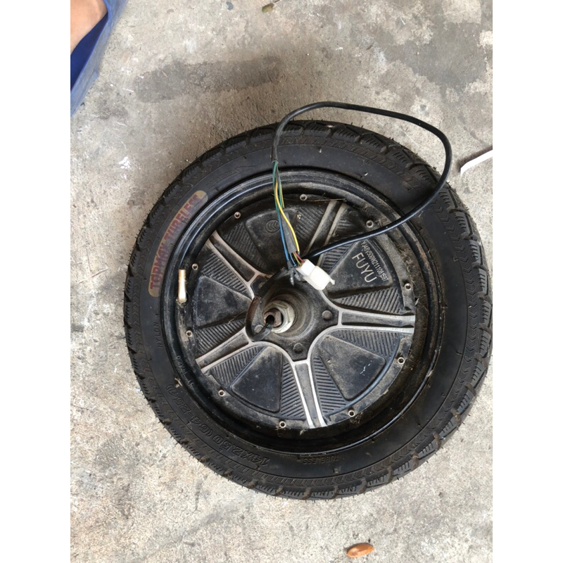 ล้อจักยานไฟฟ้า fuyu 500w 48v (มือสอง)