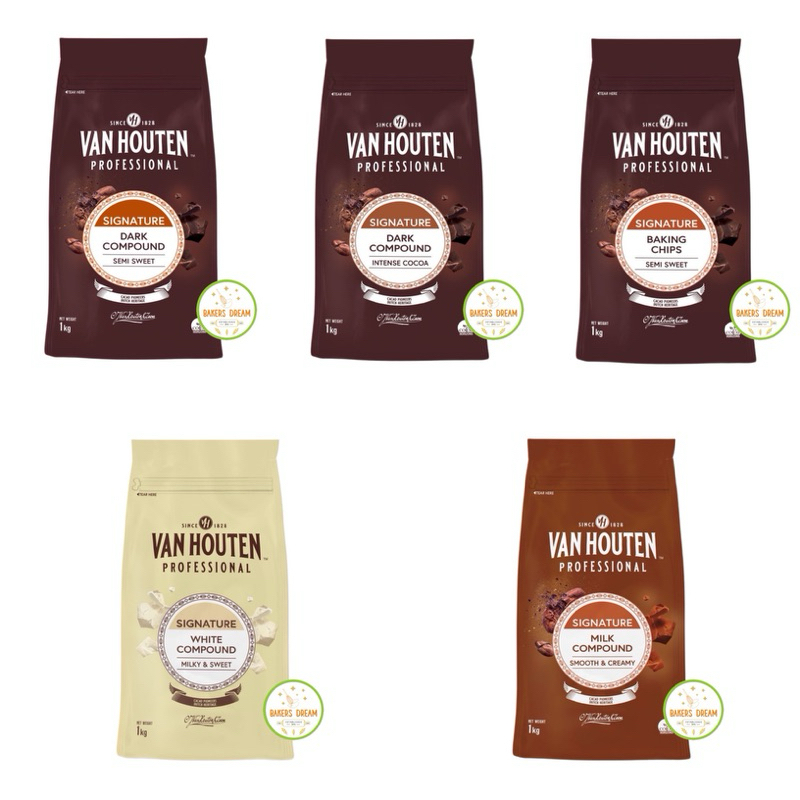 Van Houten Chocolate Compound ขนาด 1 Kg.
