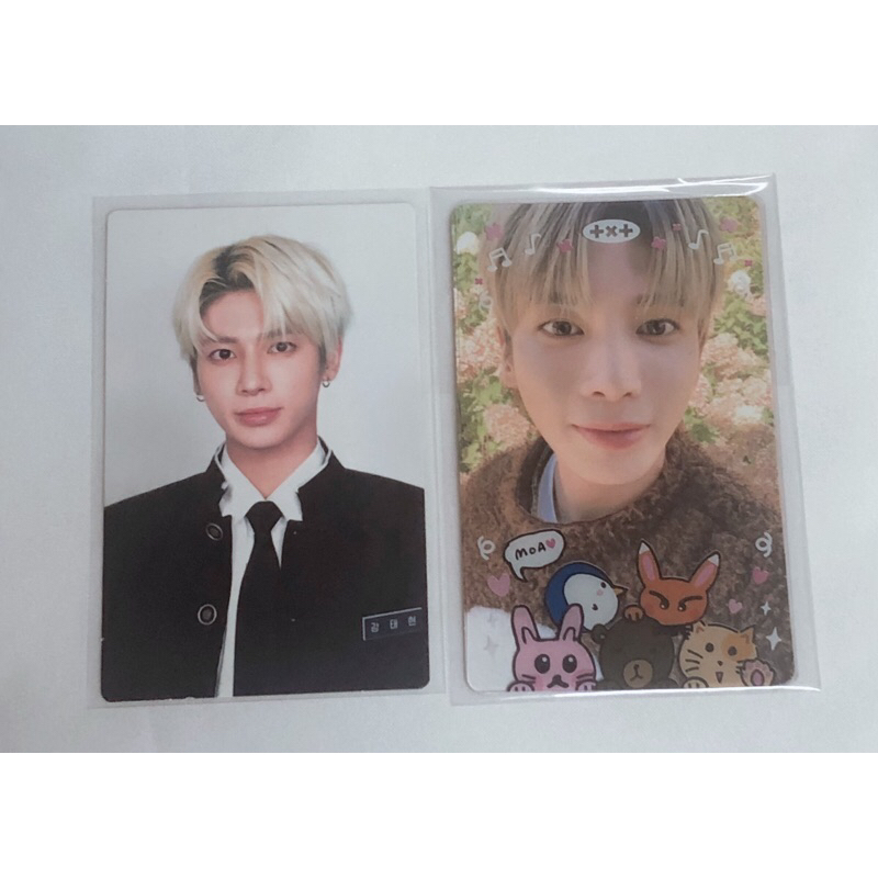 การ์ด TxT Taehyun แทฮยอน TOMORROW X TOGETHER