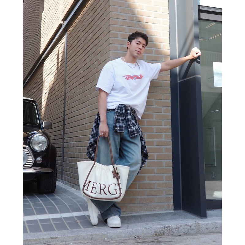 Merge กางเกงยีนส์ Signature 01 Ombre สี Mist