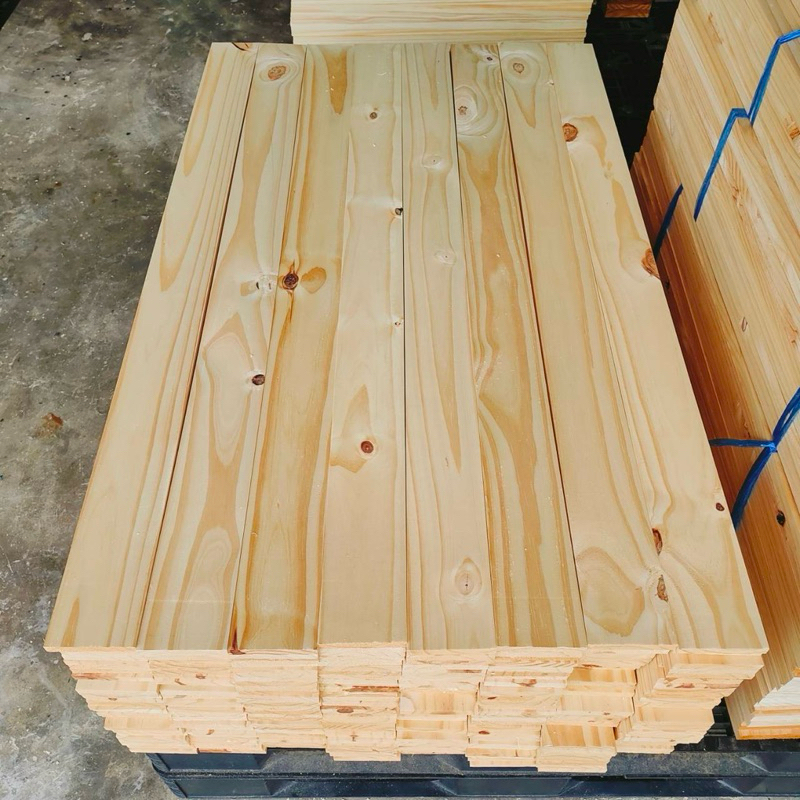 ไม้สนมือ1 พร้อมไสเรียบ 4 ด้านขนาด หนา 0.8 เซน กว้าง 7.5 เซน ยาว 120 เซน ราคา 280 บาท/มัด ( 1 มัดมี 4 ท่อน) - รูปที่ 5