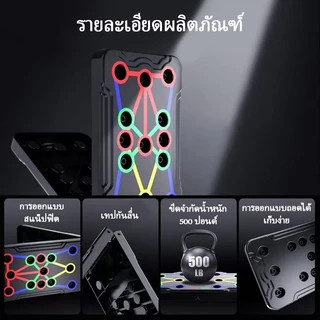 🔥 Best Seller 🔥Push Up Board บอร์ดวิดพื้น กระดานวิดพื้น อุปกรณ์ฟิตเนส แข็งแรง ทนทาน ใช้งานง่าย อุปกรณ์ช่วยวิดพื้น
