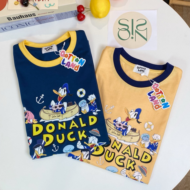 SIS.ON | พร้อมส่ง🧸เสื้อยืดโอเวอร์ไซส์ oversize QT โดนัลเรือ - รูปที่ 2