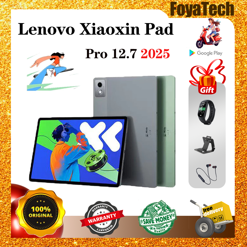 Lenovo Xiaoxin Pad Pro 12.7 2025 Tablet Dimensity 8300 2.9k 144Hz 10200mAh Lenovo Tablet Global Rom