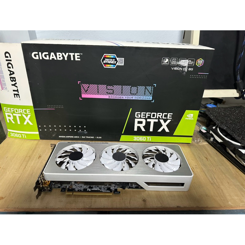 RTX3060TI VISION มือ✌️- 8GB GDDR6 REV.2.0