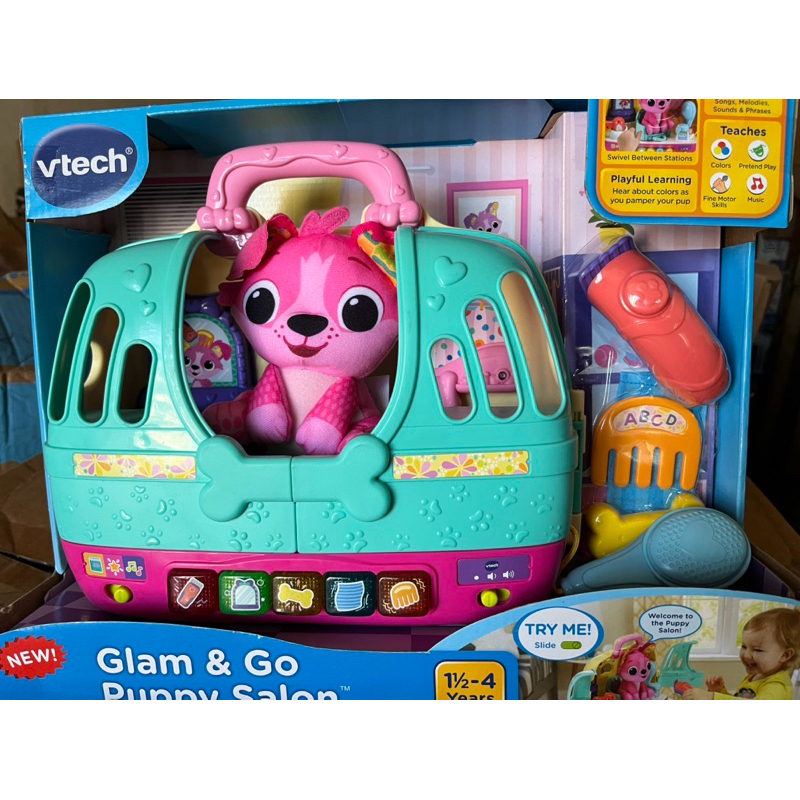ร้านตัดแต่งน้องหมา VTech Glam and Go Puppy Salon