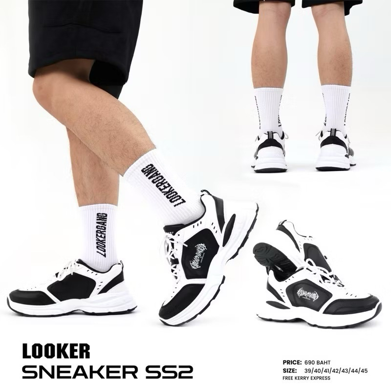 LOOKER - รองเท้าผ้าใบข้อต่ำ