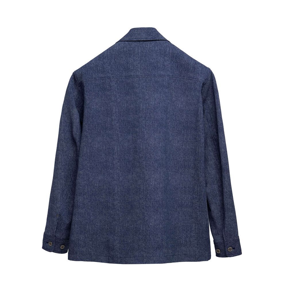 [SALE] TAKEO KIKUCHI เสื้อแจ็คเก็ต 2WAY STRETCH SUCKER PRINT JACKET — صورة 2