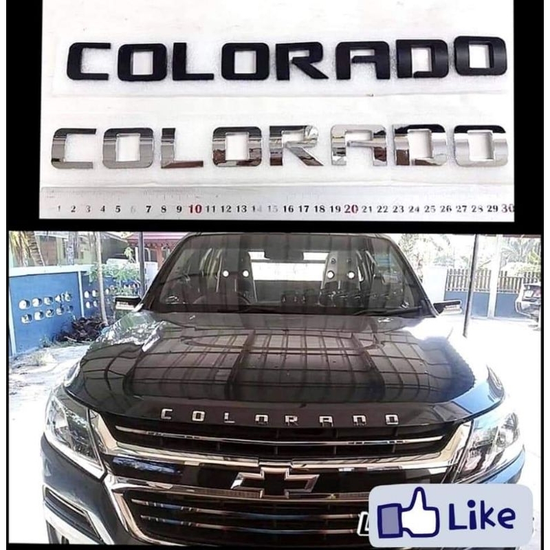 โลโก้ colorado ติดฝากระโปรง