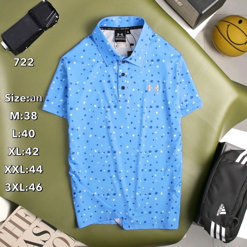 เสื้อคอปกผู้ชายเสื้อตีกอล์ฟผู้ชายมาใหม่สินค้าพร้อมจัดส่งขายราคาส่ง ราคา ถูกที่สุด ดีลบีเคเค รูปภาพหลัก