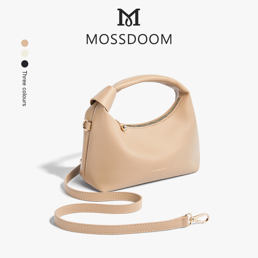 MOSSDOOM Rhea Bag กระเป๋าถือสะพายข้างสำหรับผู้หญิง เรียบง่าย สง่างาม และมีสไตล์