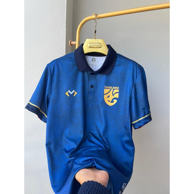 เสื้อโปโล MA-i THAILAND MP-2501 พร้อมโลโก้ทีมชาติ
