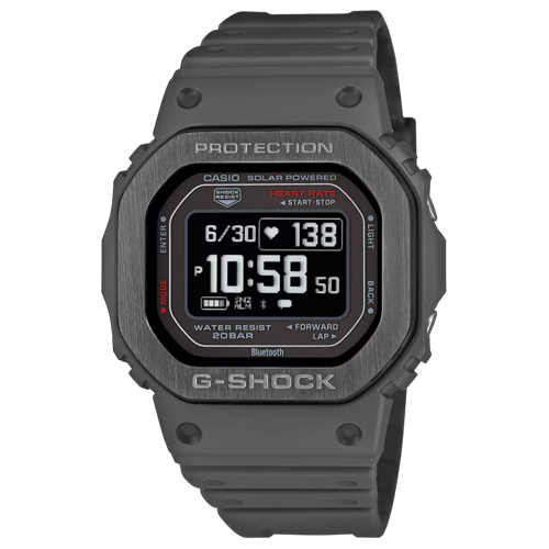 G-Shock นาฬิกาข้อมือผู้ชาย สายเรซิ่น สีเทา รุ่น DW-H5600,DW-H5600MB,DW-H5600MB-8