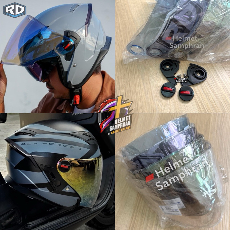 หน้ากากหมวกกันน็อค RD รุ่น Air force1 เท่านั้น ไม่รุ่นทราบทักถาม