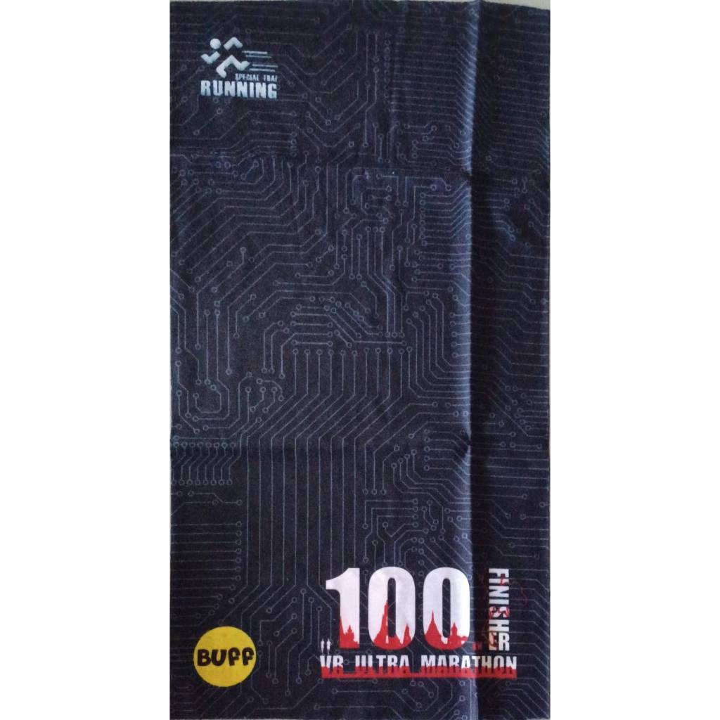 ผ้าบัฟ+แมสผ้า 100 VR ULTRA MARATHON FINISHER