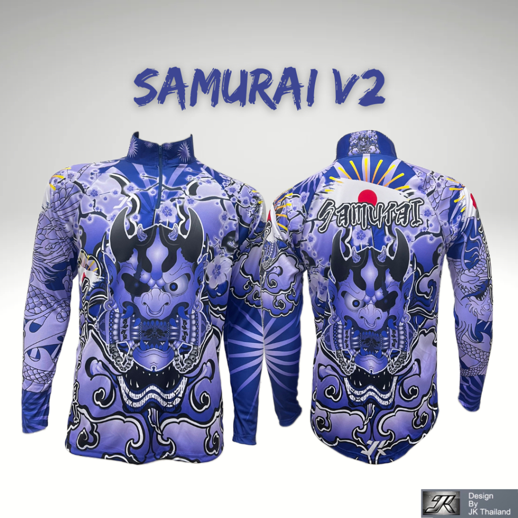 JK Thailand เสื้อตกปลา ANGLER ป้องกันรังสี UV 80% แห้งเร็ว