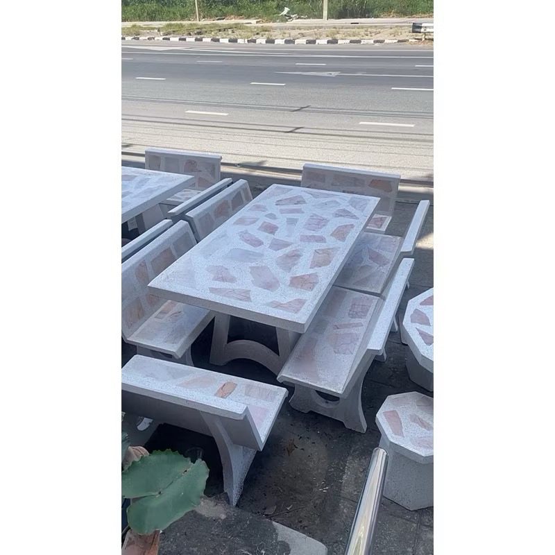 โต๊ะหินสนามต่างจังหวัดไม่ได้ส่งค่ะ170x80x73cm