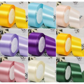 ริบบิ้นผ้า(แบ่งขายเป็นเมตร)4 cm=ขนาด1.5นิ้ว=4cm 2นิ้ว=5cm🎀🎀ส…