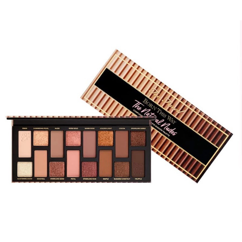 [พร้อมส่ง / แท้ 💯] Toofaced Born This Way The Natural Nudes Palette / Born Like This Palette