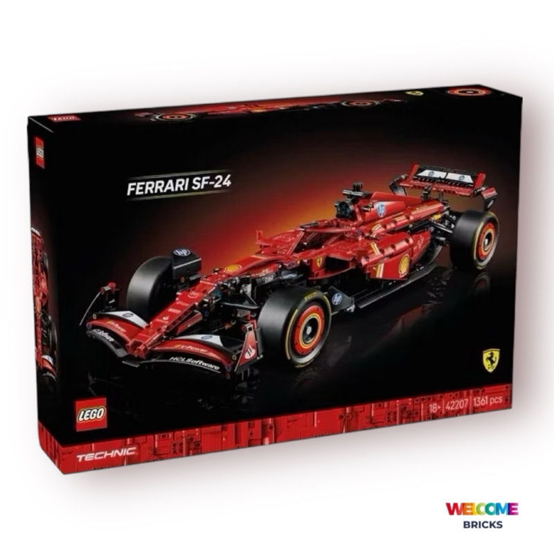 Lego Technic 42207 Ferrari SF-24 F1 Car เลโก้ กล่องสวย ของใหม่ ของแท้ 100%