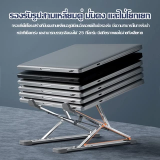 ขาตั้งโน๊ตบุ๊ค ขาตั้งโน๊ตบุ๊คแบบพกพา ขาตั้งคอมพิวเตอร์แบบพับได้ รุ่น N8/N6/W3