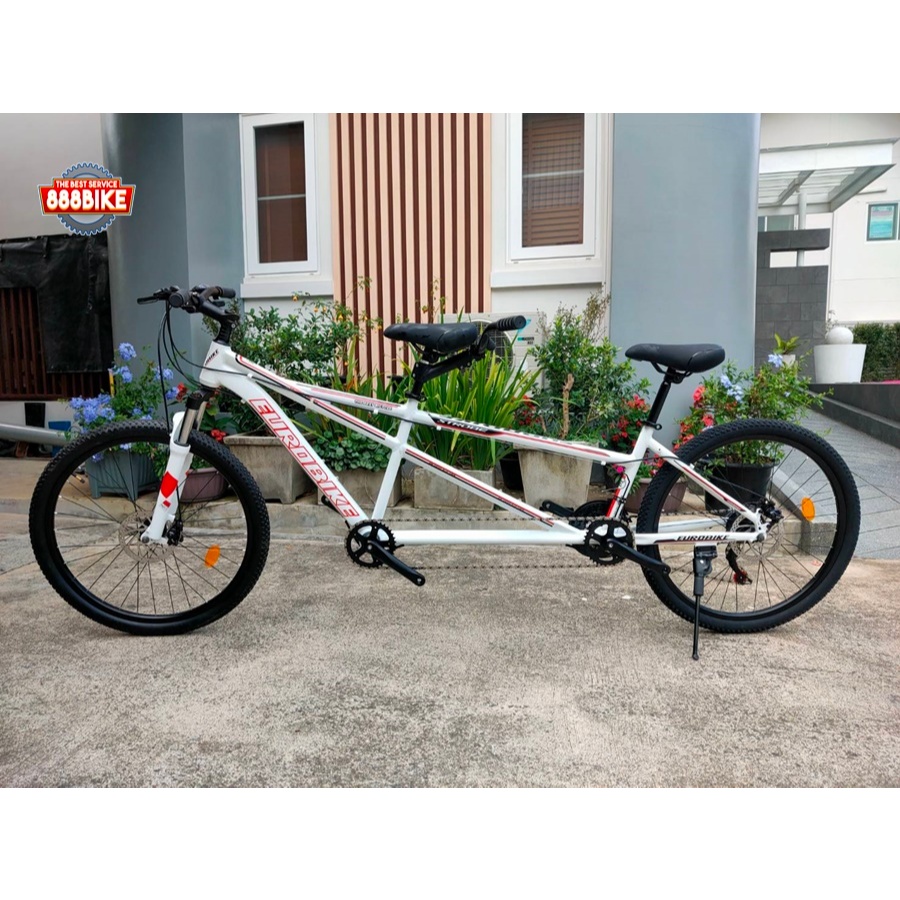 จักรยานแทนเดม EUROBIKE TD2126 TANDEM BIKE, 21 Speed Aluminum Tandem bicycle จักรยานคู่รัก ล้อ 26 นิ้