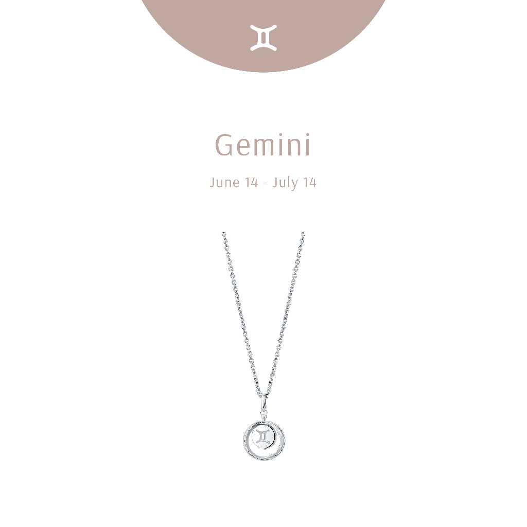 Ravipa | Zodiac Gemini Necklace สร้อยคอ