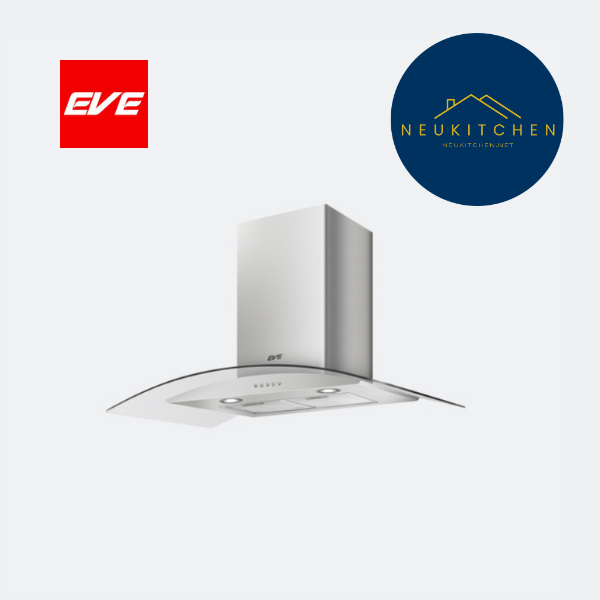 EVE เครื่องดูดควันติดผนัง ARC-90 HC-ARC-90 PLUS ขนาด 90 ซม. ระบบดูดอากาศ 1250 ลบ.ม./ชม.