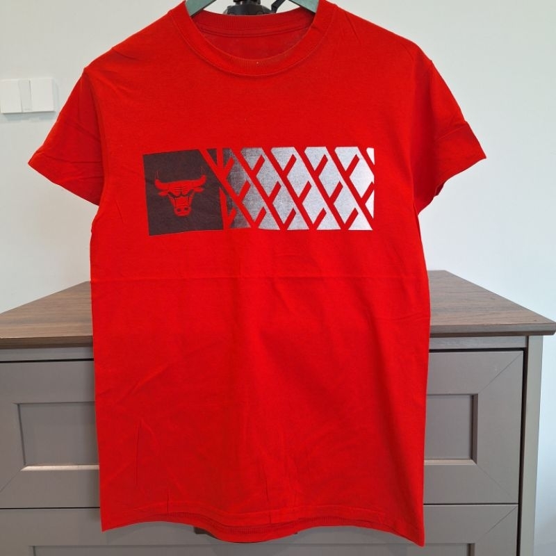เสื้อยืด ลายกีฬา NBA Chicago bull size S (AA83)