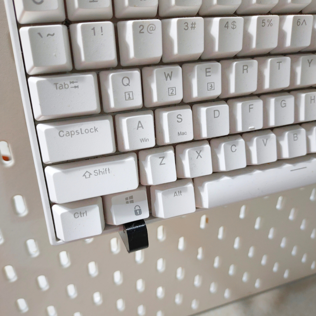 [3D Print] Ikea Skadis Keyboard Mount ขาตั้งคีย์บอร์ด Skadis ที่แขวนคีย์บอร์ดสำหรับสกัวดิส (1 คู่)