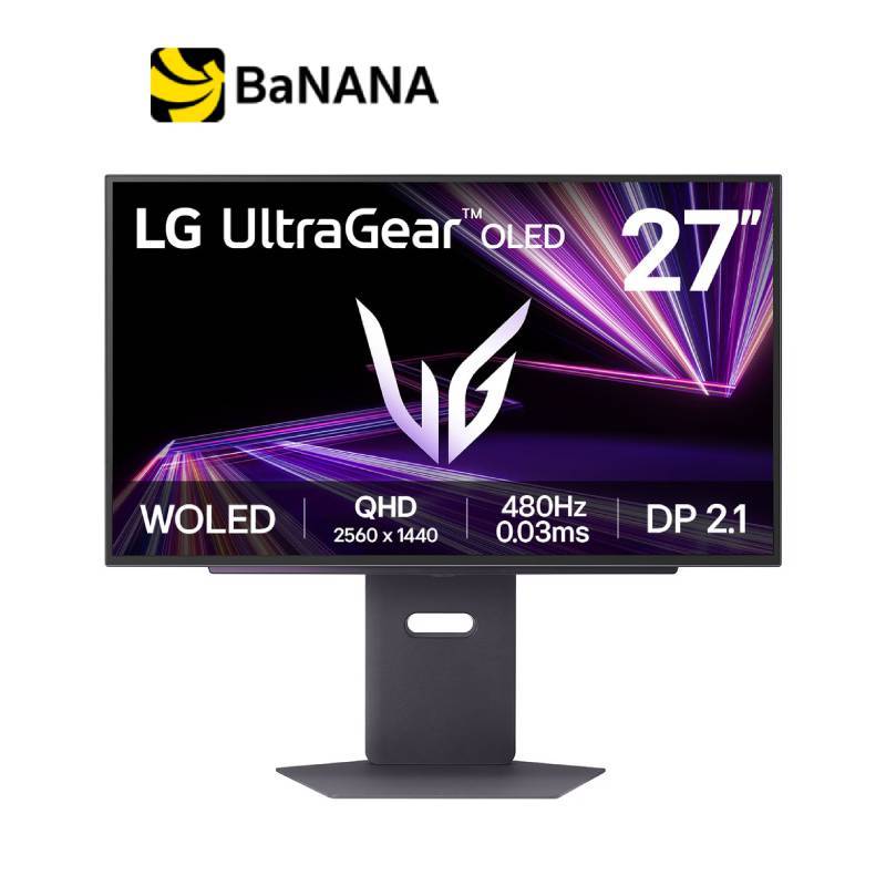 จอมอนิเตอร์ LG UltraGear 27GX790A-B Gaming Monitor (OLED 2K 480Hz) by Banana IT
