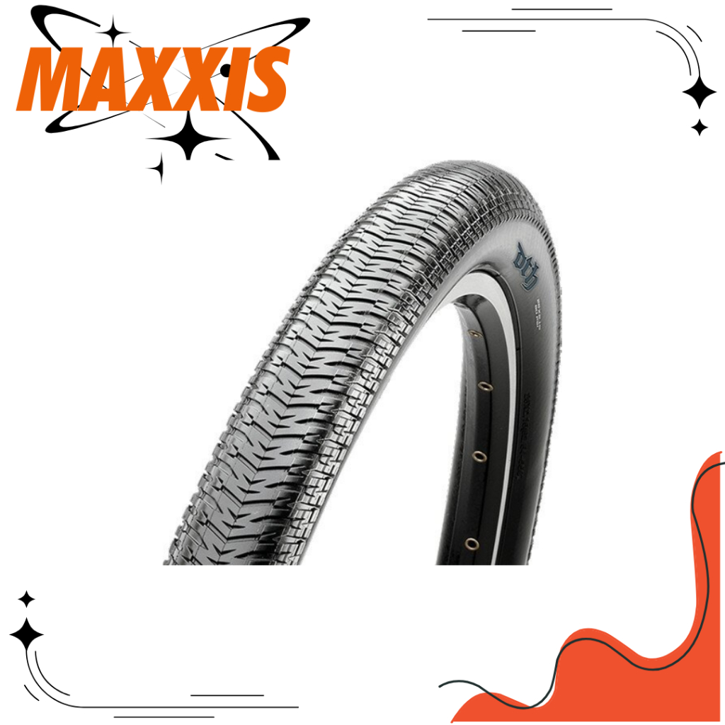 ยางจักรยาน DTH 26X2.3 M147P F TT DK62R 458 3YL MAXXIS