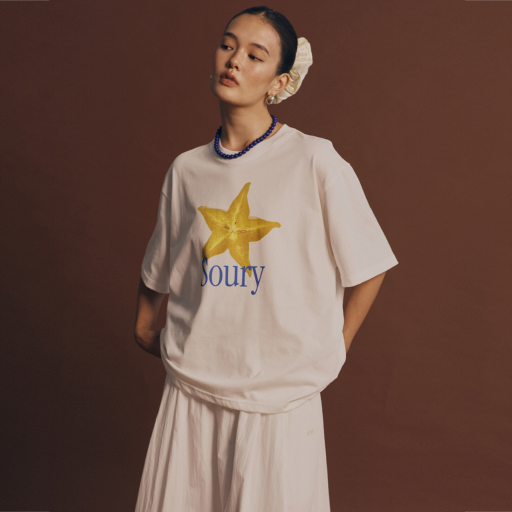 SHE KNOWS - Soury Organic Cotton T-Shirt เสื้อยืด โอเว่อร์ไซส์ ผ้าคอตต้อนออร์แกนิก