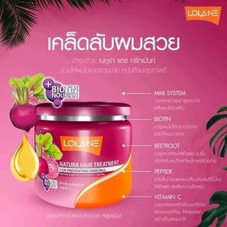 โลแลน เนทูร่า แฮร์ ทรีทเม้นท์ โลแลน Lolane ทรีทเม้นท์บำรุงผม หมักผม มีทุกสูตร กลิ่นหอม พร้อมส่ง