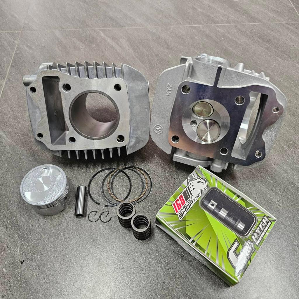 ชุดเสื้อลูก+ฝา+แคม168shop+สปิงวาว  ใส่รถเวฟ รหัสสินค้า มอเตอร์ไซค์