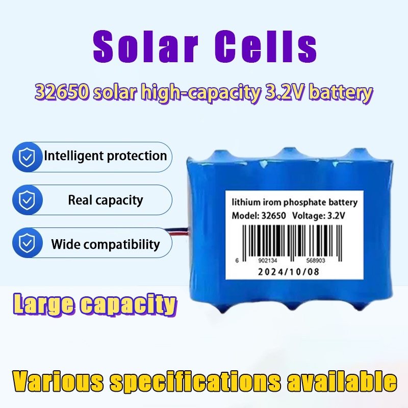 แบตลิเธียม 32650 3.2V LiFePo4 ความจุ 6Ah 12Ah 18Ah 24Ah เหมาะติดตั้งไฟทางเดิน ซุ้มไฟ LED สุดคุ้ม