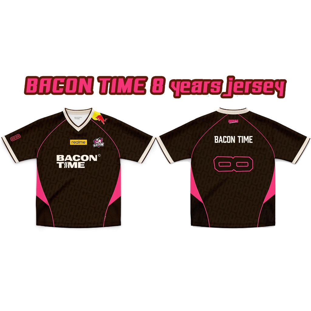 (พร้อมส่ง) Bacon Time Jersey Summer 2025